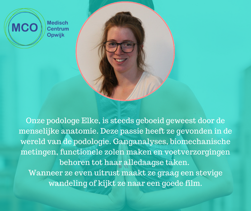 Elke Maervoet werkt als Podologe binnen het Medisch Centrum Opwijk